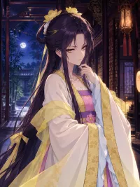 朱慧月 background