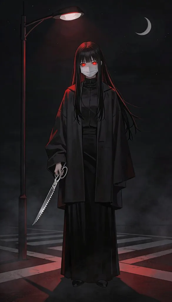 Kuchisake-onna background