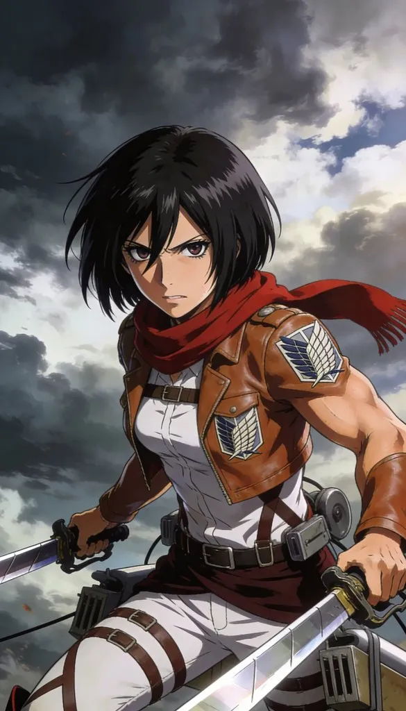 Mikasa background
