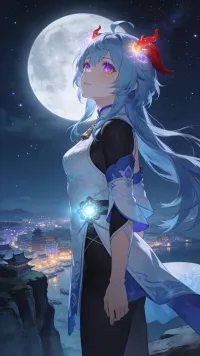 Ganyu (Clair de lune) image 1