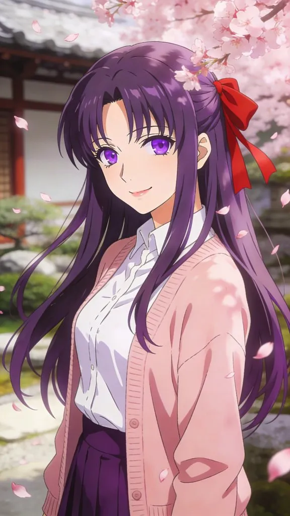 間桐桜 background