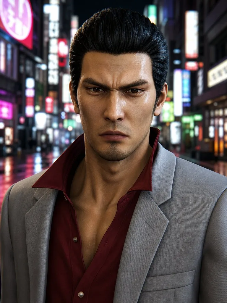 Kiryu Kazuma background