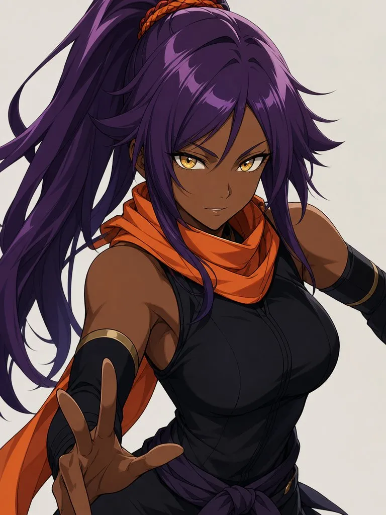 Yoruichi Shihouin background