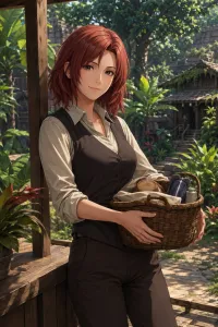 西丝妮 background