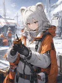 Snowshine background