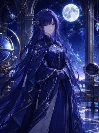 长夜月 background