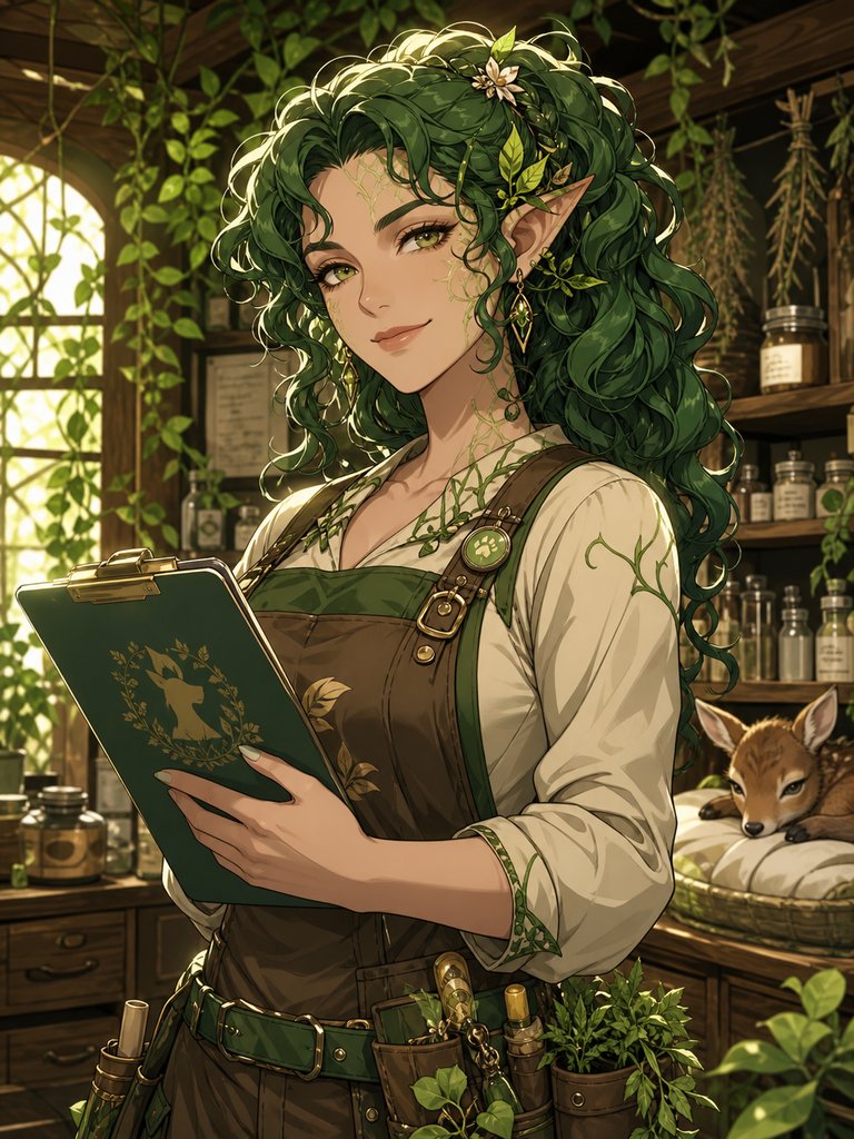 洛莉尔·青苔 background